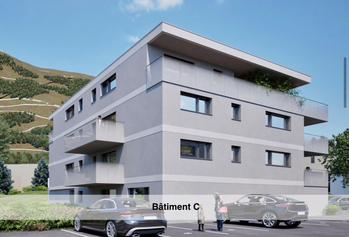 Appartement 2.5 pièces neuf à Chalais C4